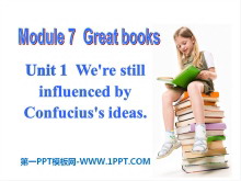 We're still influenced by Confucius's ideasGreat books PPTμ3