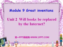 Will books be replaced by the Internet?Great inventions PPTμ