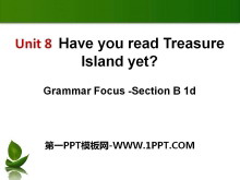 Have you read Treasure Island yet?PPTμ14