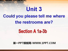 Could you please tell me where the restrooms are?PPTμ16