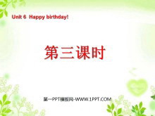 Unit6 Happy birthday!ʱPPTμ