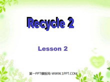 ˽̰PEP꼶Ӣϲᡶrecycle2ڶʱPPTμ