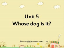 Whose dog is it?ڶʱPPTμ