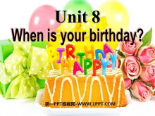 When is your birthday?PPTμ3