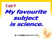 My favorite subject is sciencePPTμ