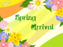 spring arrivalFlashμ