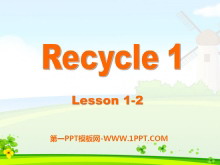 ˽̰PEP꼶Ӣϲᡶrecycle1PPTμ5