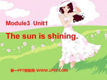 The sun is shiningPPTμ2