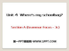 Where's my schoolbag?PPTμ13