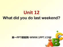 What did you do last weekend?PPTμ6